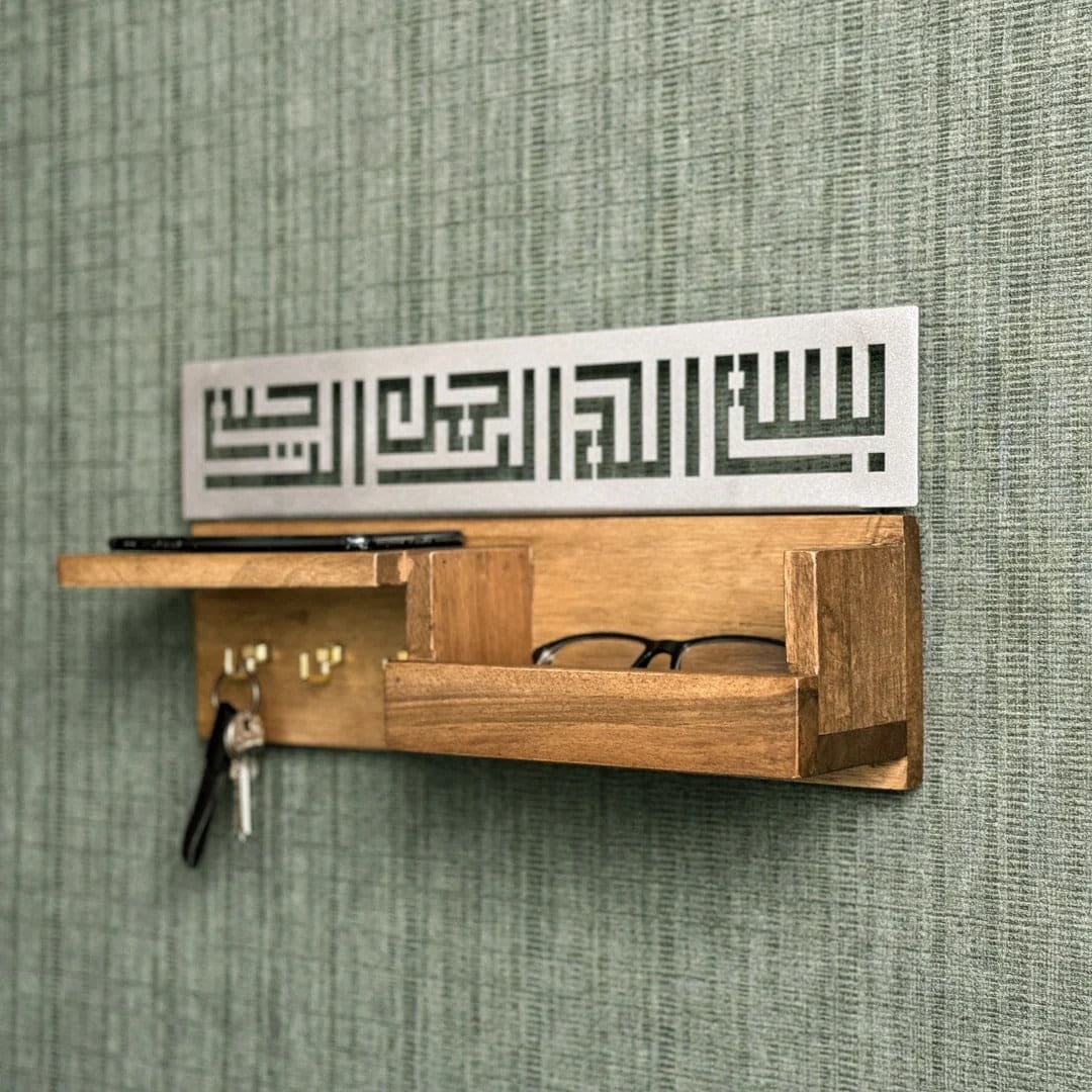 Wooden Wall Key Holder