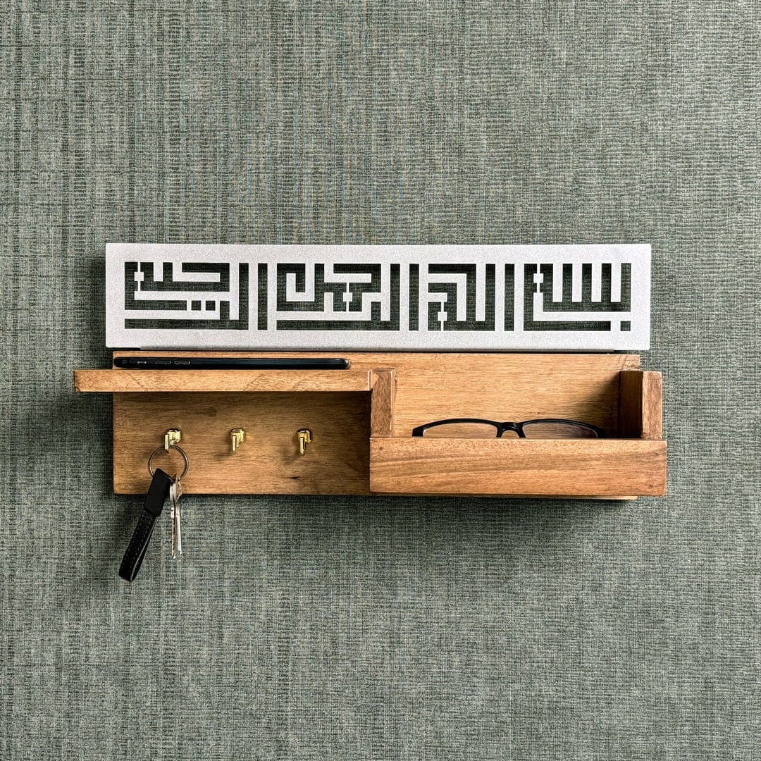 Wooden Wall Key Holder