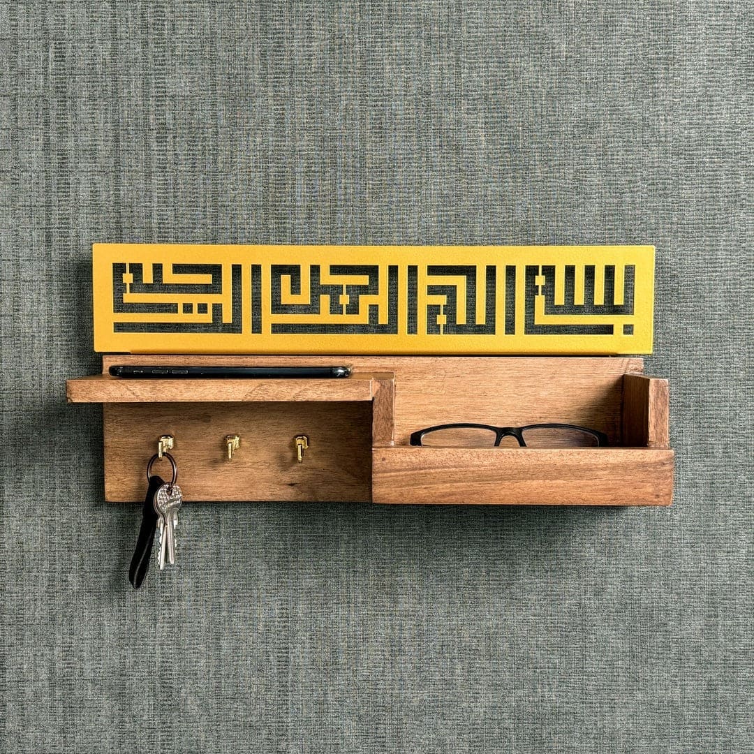 Wooden Wall Key Holder