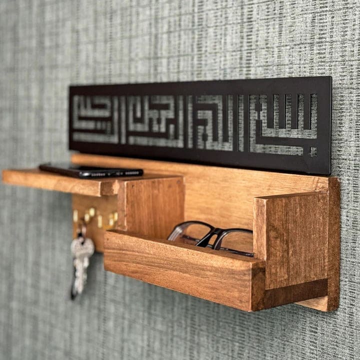 Wooden Wall Key Holder