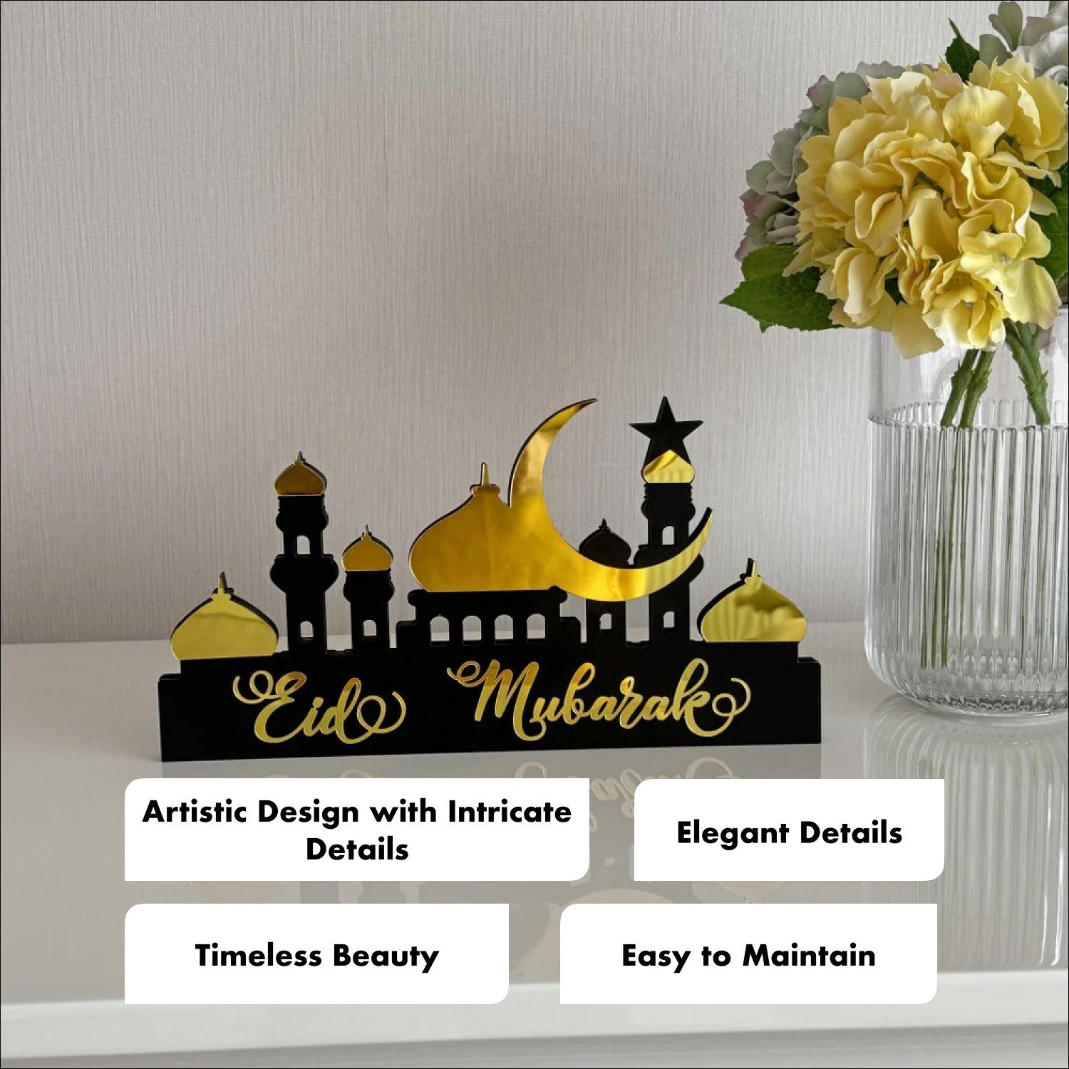 Celebrate Ramadan and Eid with Special Decor Islamic Gift Tabletop Art - Global Wall Art