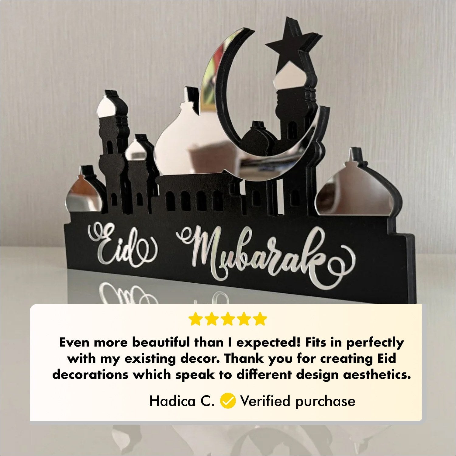 Celebrate Ramadan and Eid with Special Decor Islamic Gift Tabletop Art - Global Wall Art