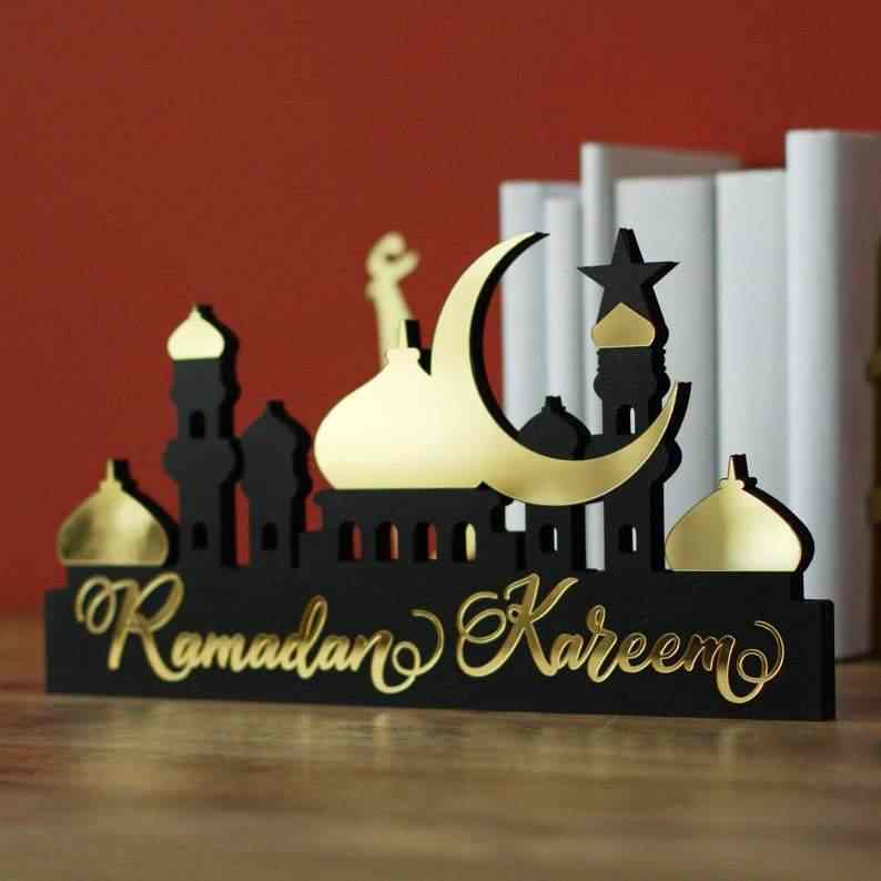 Celebrate Ramadan and Eid with Special Decor Islamic Gift Tabletop Art - Global Wall Art